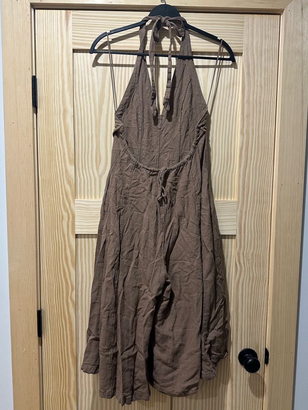 Free People Brown Halter Maxi Dress - Picture 4 of 4